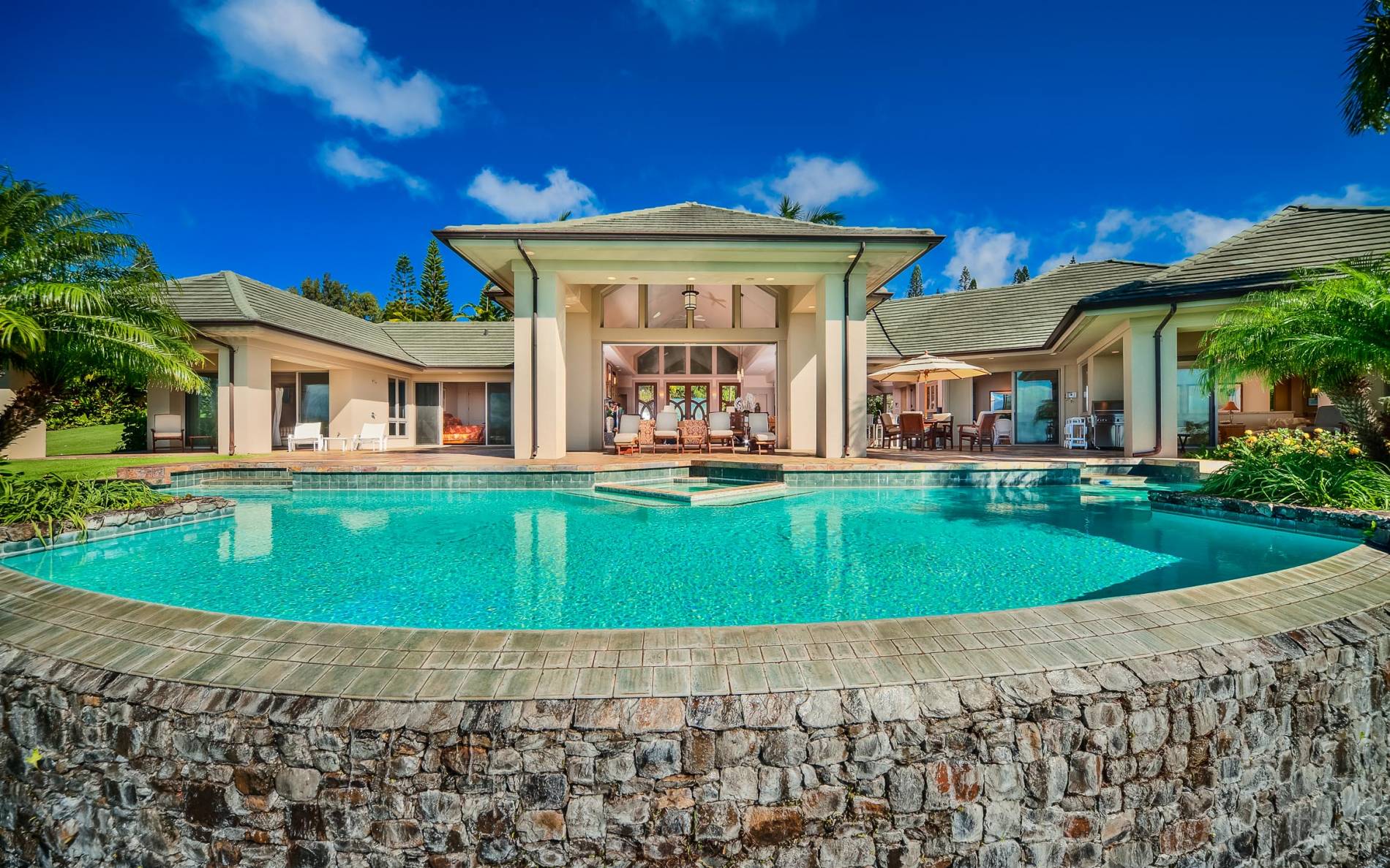 4 Bedroom Ocean View Maui Villa with Pool in Hawaii VillaGetaways